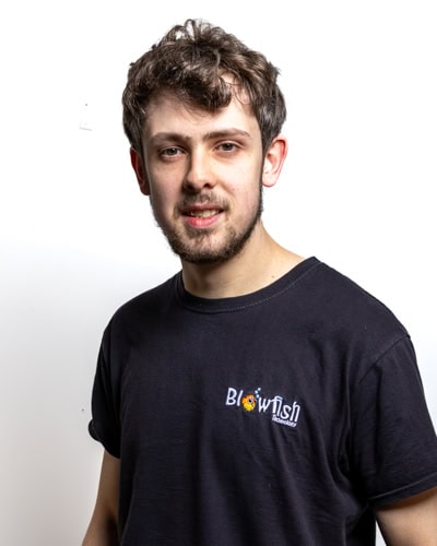 Jack McCluskie, IT Support Technician at Blowfish Technology